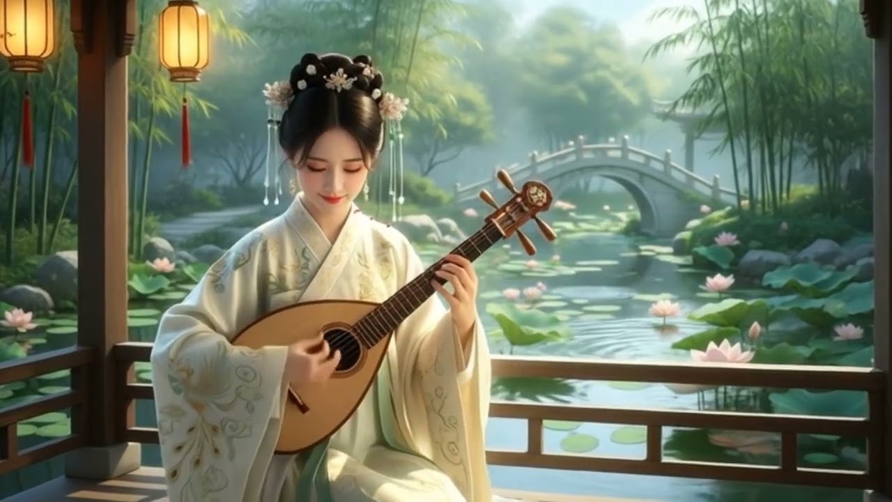 Play beautiful music, listen to it and forget all your worries.