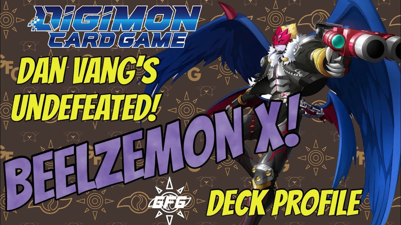 Digimon TCG // ENG BT12 //Dan Vang's Undefefeated Beelzemon X Deck Profile