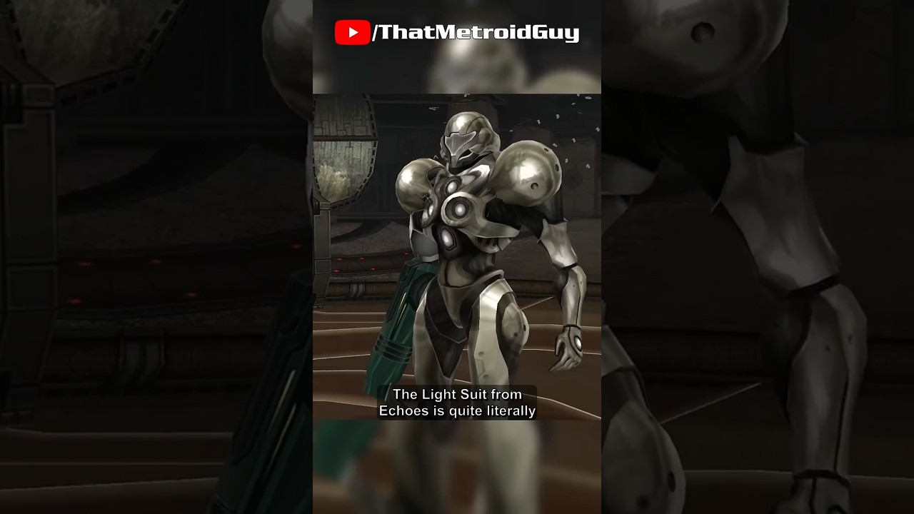 The Crown Jewel Of Samus' Suits, But Without A Golden Crown | Metroid Power Suit Review #shorts