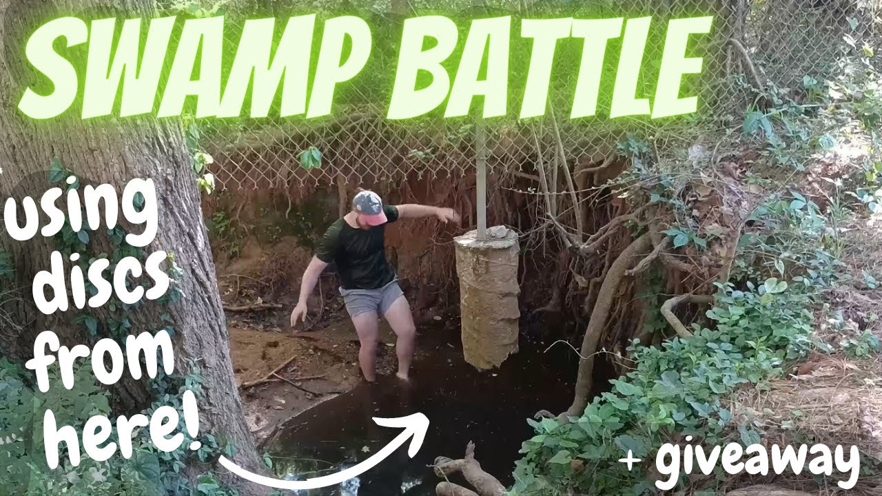 I Braved the Mud Hole for a Lost and Found Disc Golf Battle | Swamp Round at Dekalb Memorial Park B9