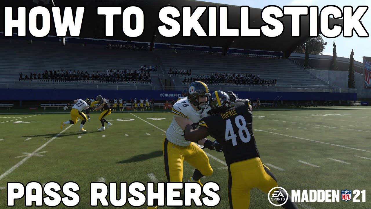 Breaking Down The Pass Rushing Skillstick In Madden 21!