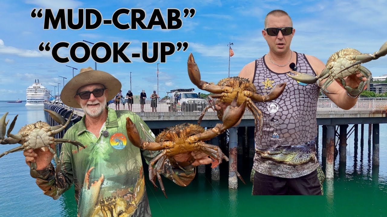 В стиле Дарвина: «Ловля и приготовление грязевых крабов»... Северная территория..!!