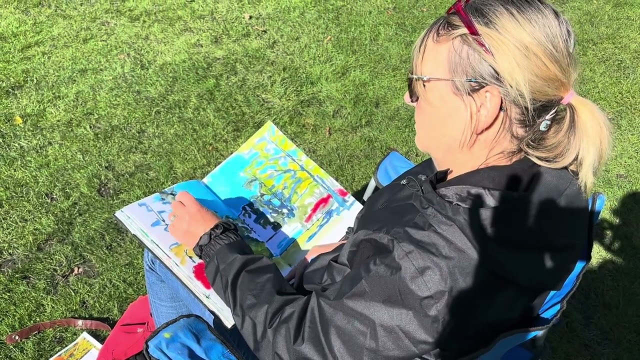 A Colourful Life With Helen Alice Johnson @helenalicejohnsonartist at Dunham Massey