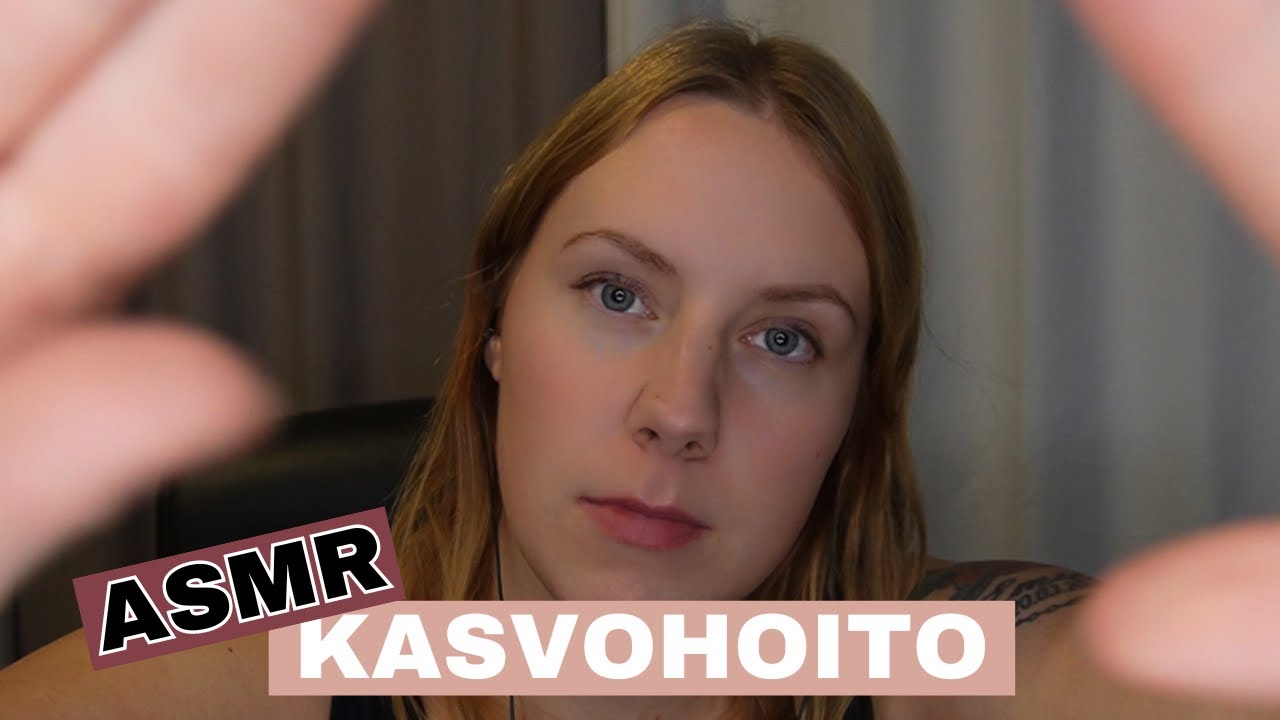 Rentouttava kasvohoito 💆 ASMR Suomi roleplay