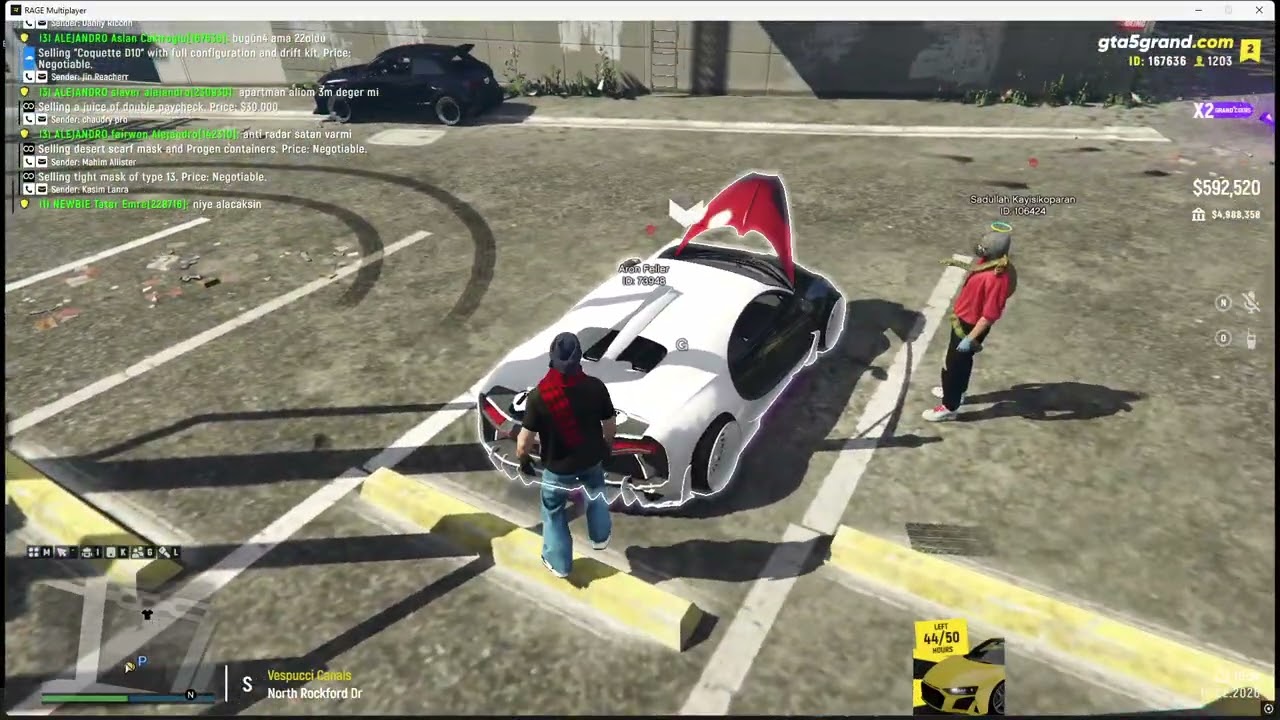 GTA5 GRAND RP DİVO SANDIGI AÇILIMI