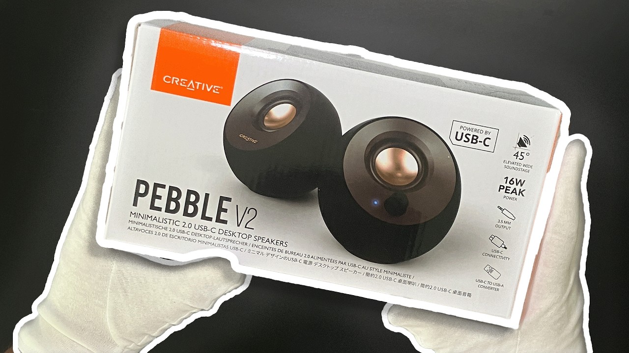 Unboxing Creative Pebble V2 Speakers + Sound Test
