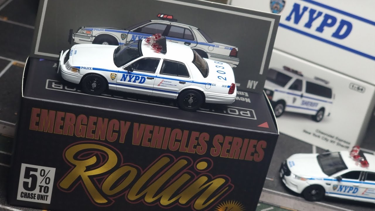 Best Diecast NYPD car in my collection! Rollin emergency vehicles series police interceptor review!