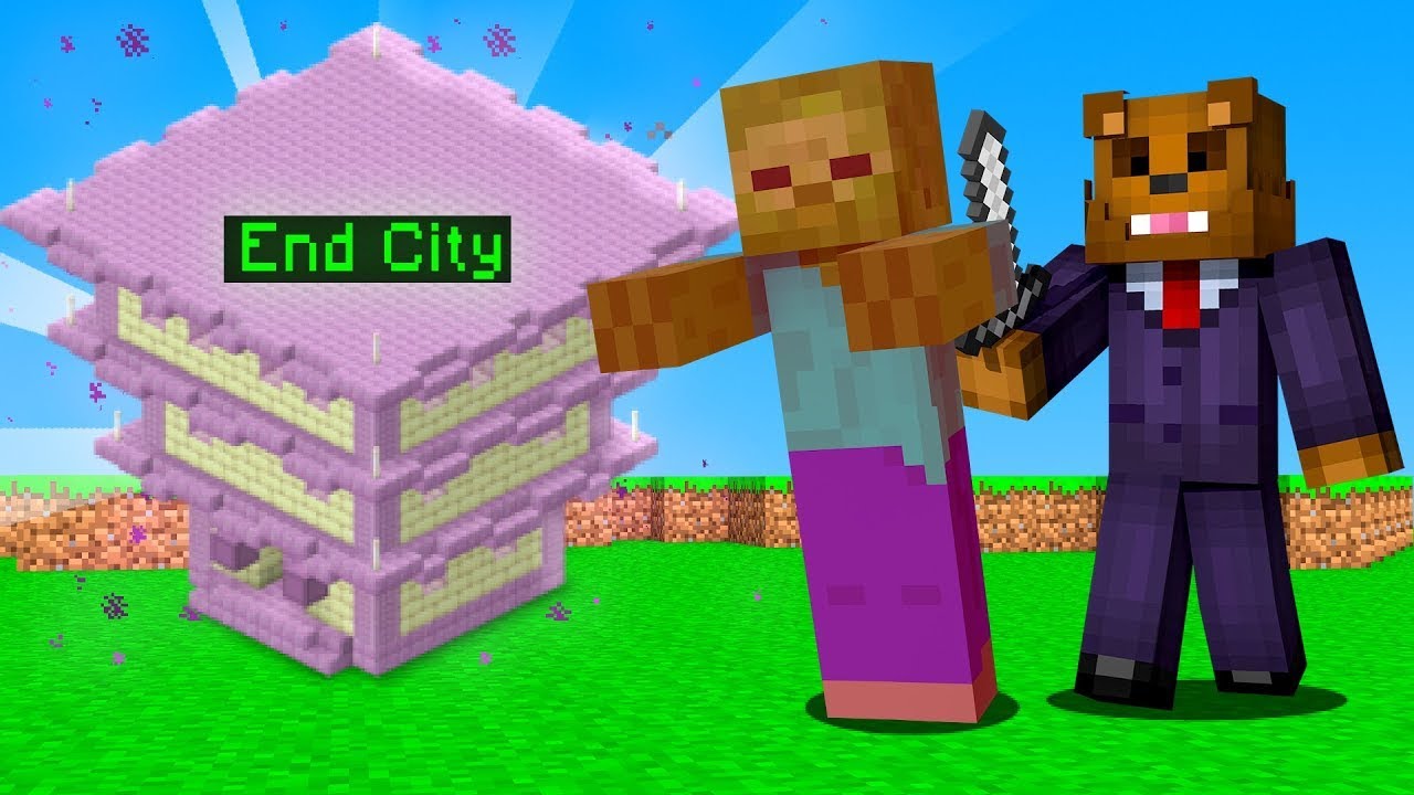 Minecraft, BUT Mobs Spawn Structures...