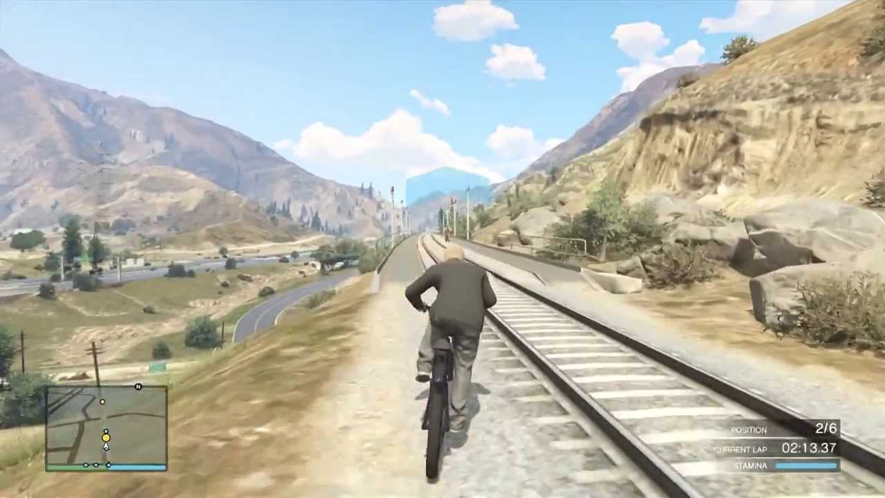GTA 5 Funny Moments | Longest Bike Race Ever! (GTA V Online)