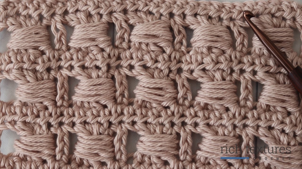 Wide Bead Stitch | How to Crochet