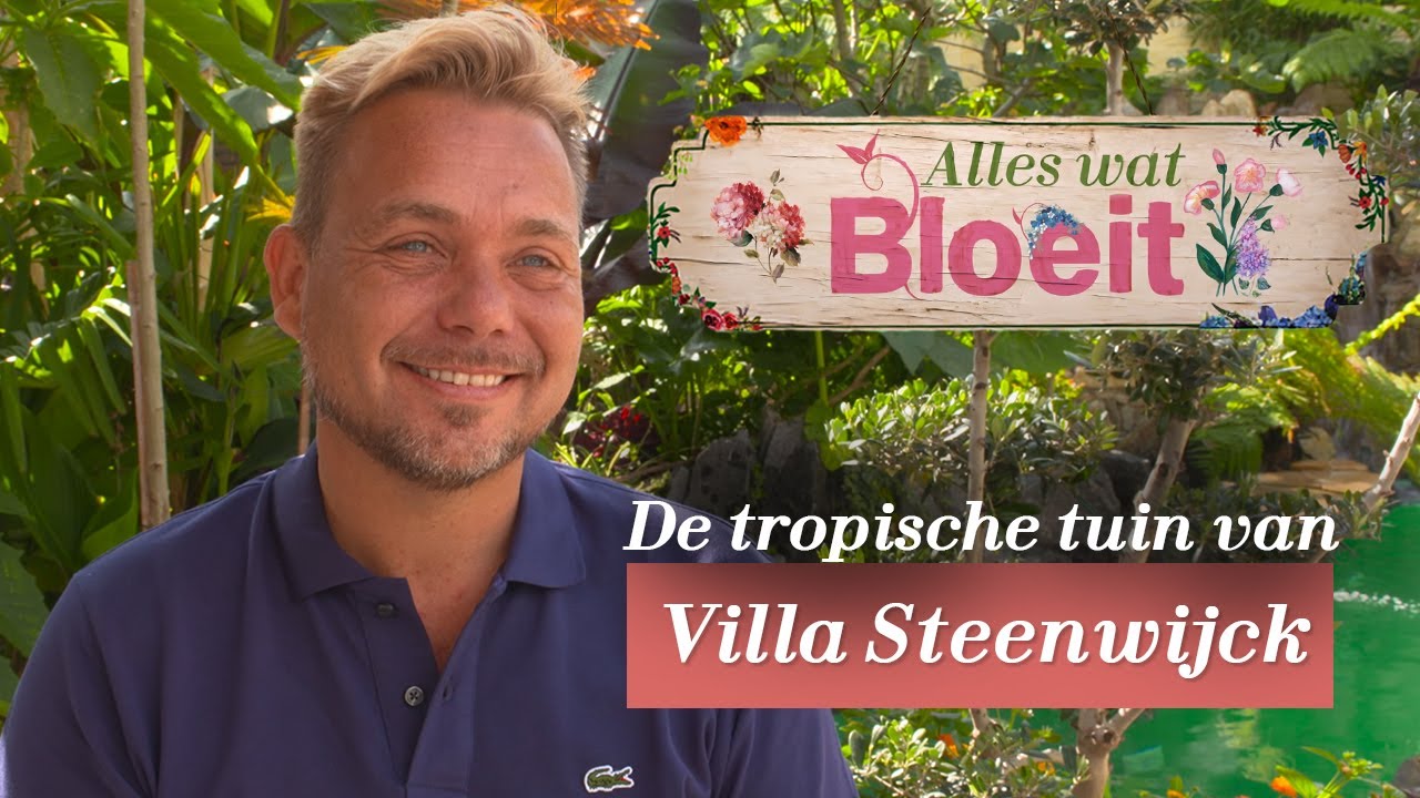 De tropische tuin van Villa Steenwyck| Alles Wat Bloeit