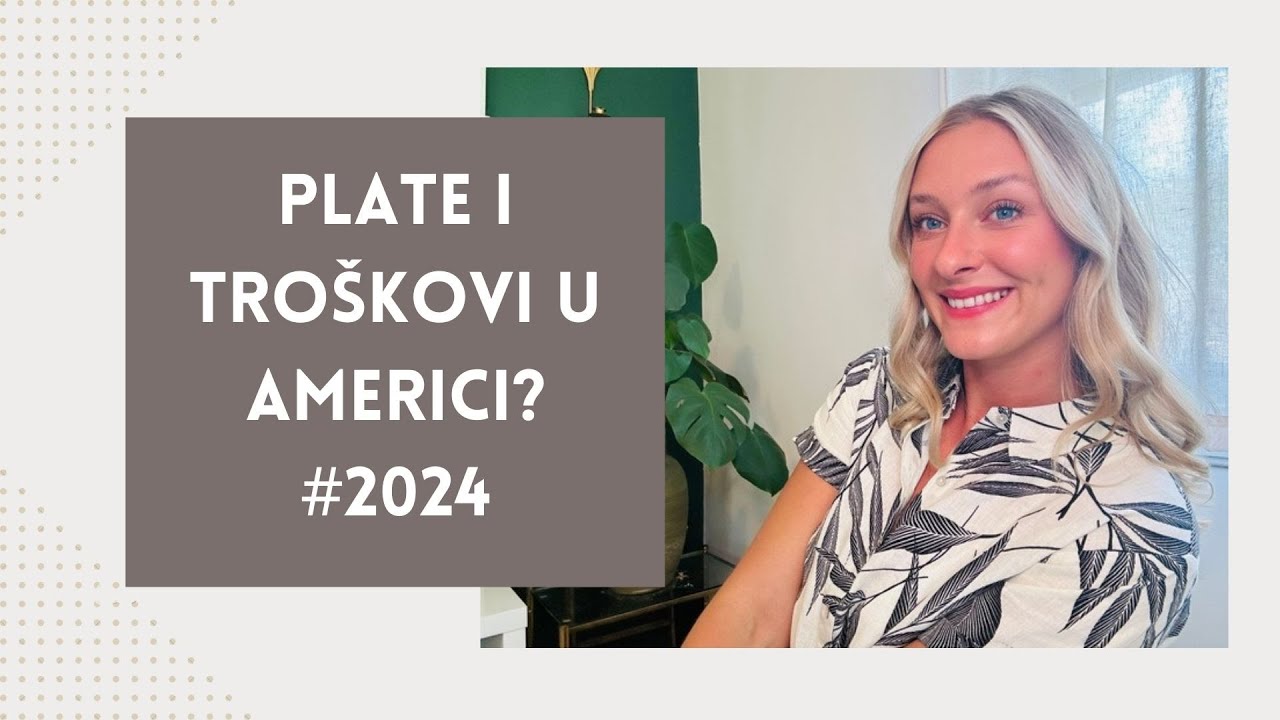 Kolike su plate u Americi i troškovi života u 2024 🇺🇸💸  #Amerika #plate