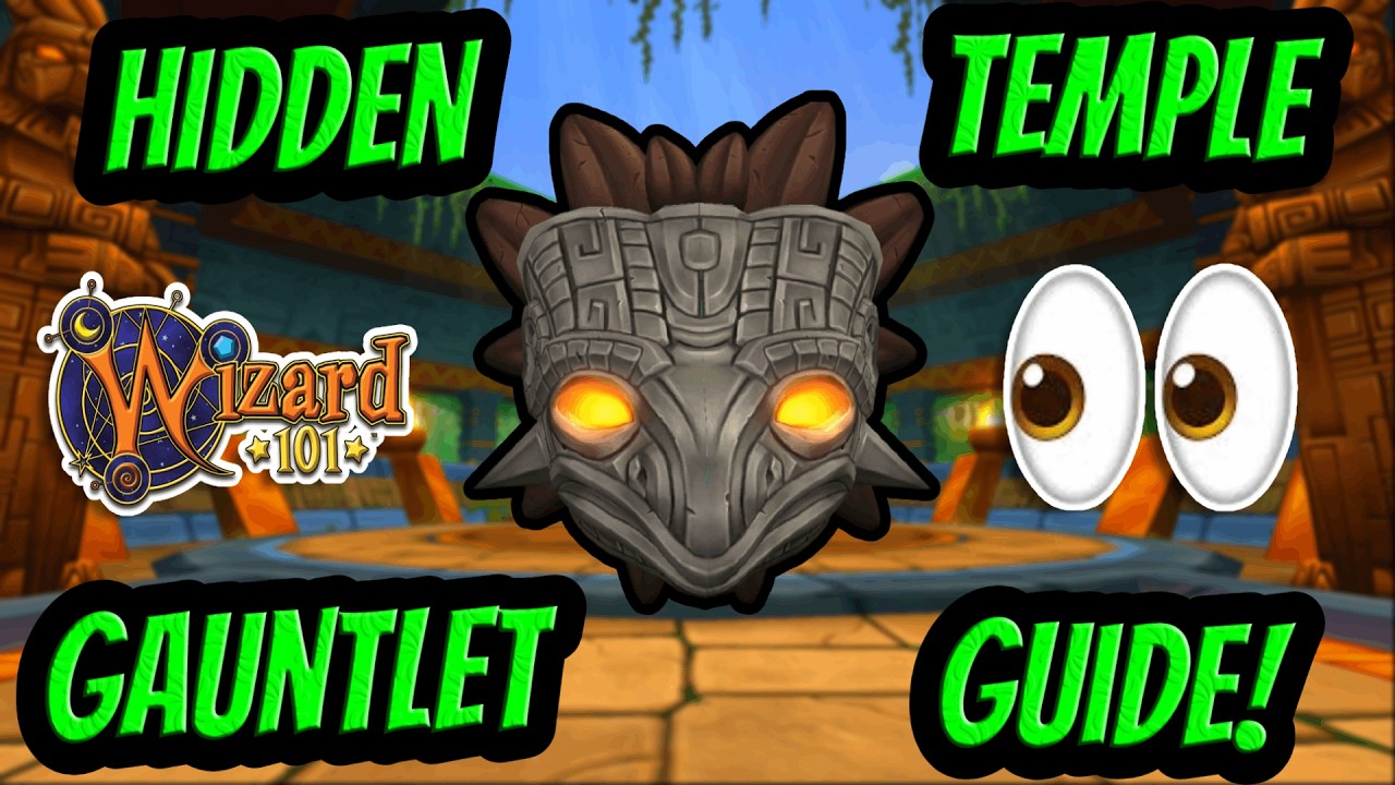 Wizard101: *НОВИНКА* Полное руководство по прохождению Скрытого Храма!