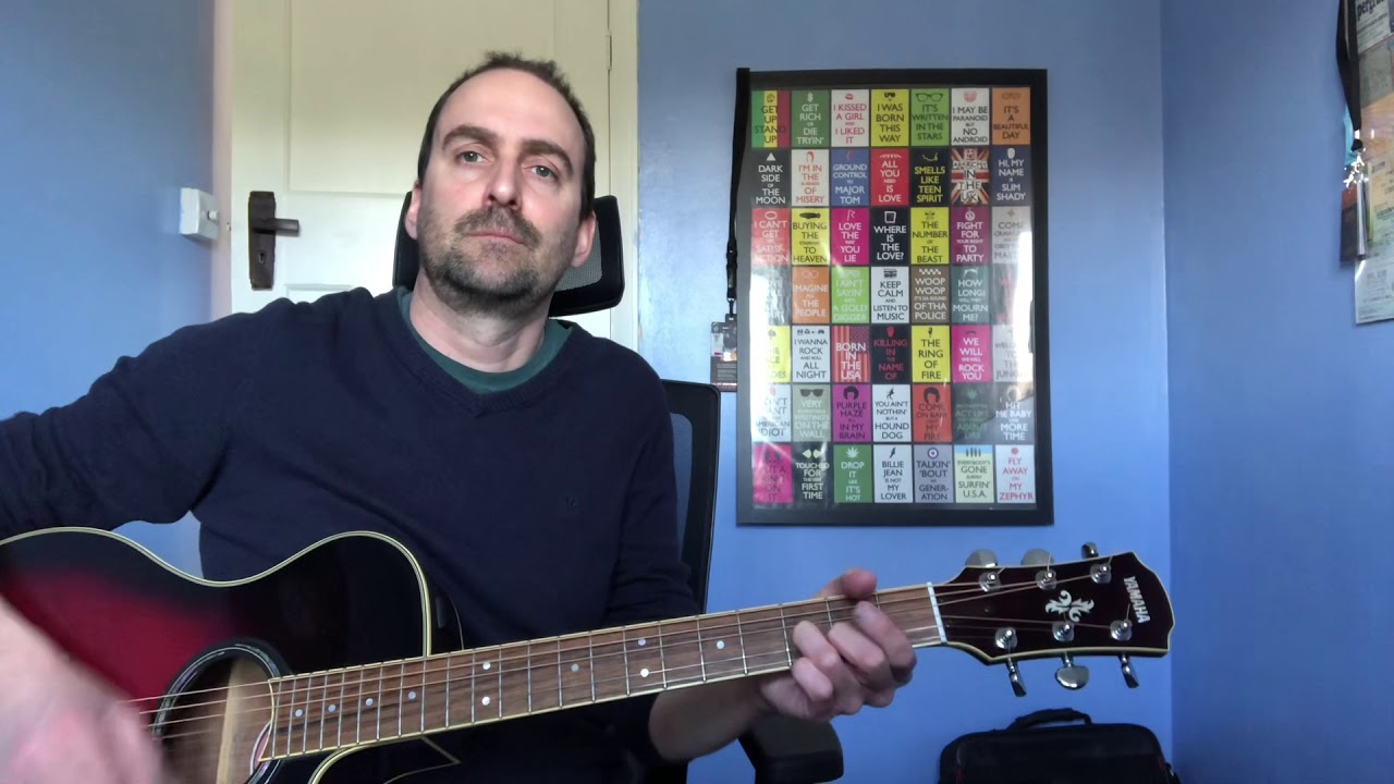 The Verve - History Acoustic Cover