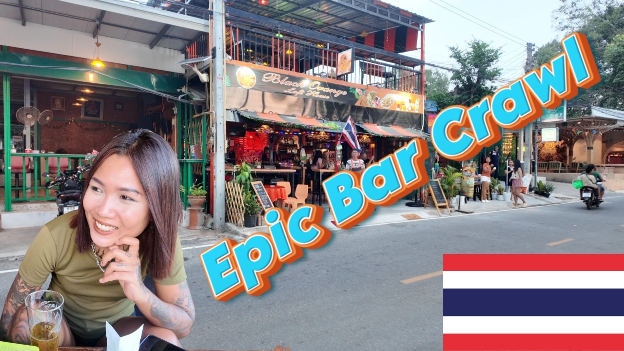 PATTAYA Bar Crawl into Bang Saray.