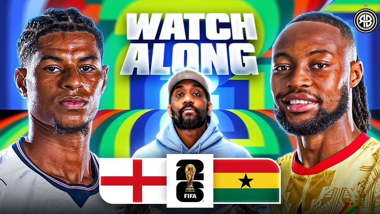 England vs. Ghana | LIVE 2026 FIFA World Cup Watch Along with @RantsReacts