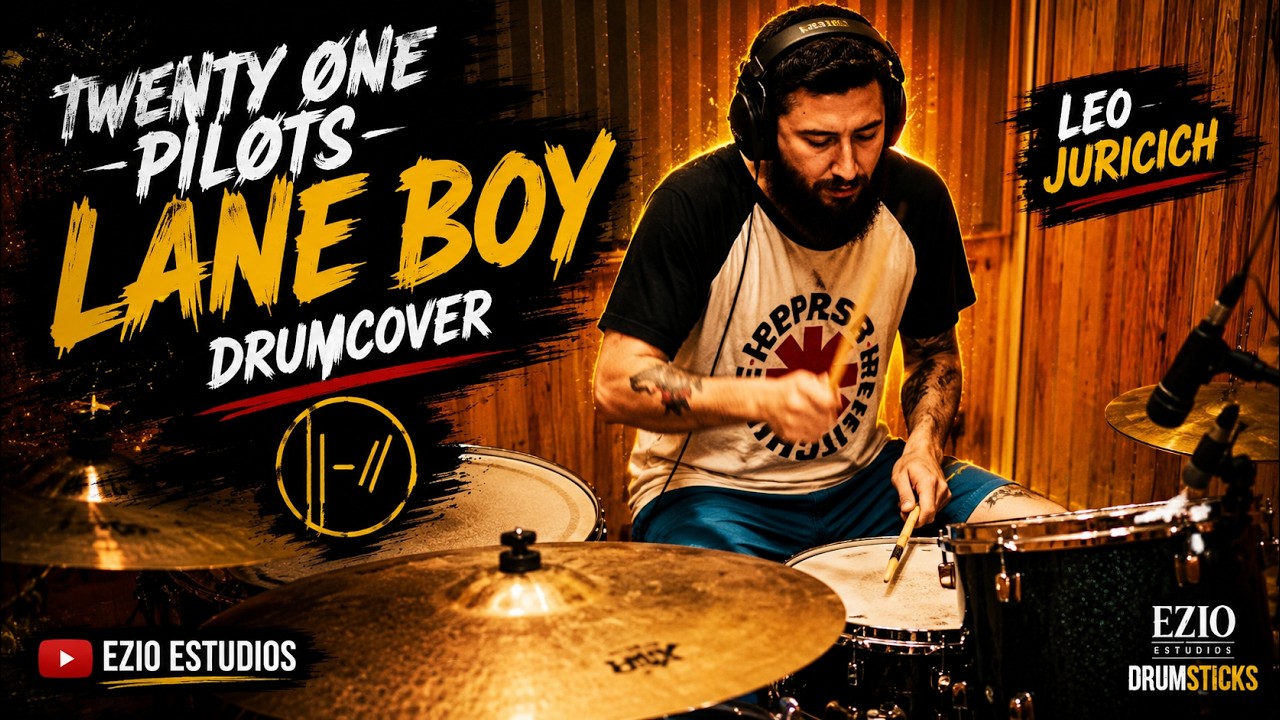 Twenty One Pilots - LANE BOY | Drumcover Ezio Estudios (Leo Juricich)