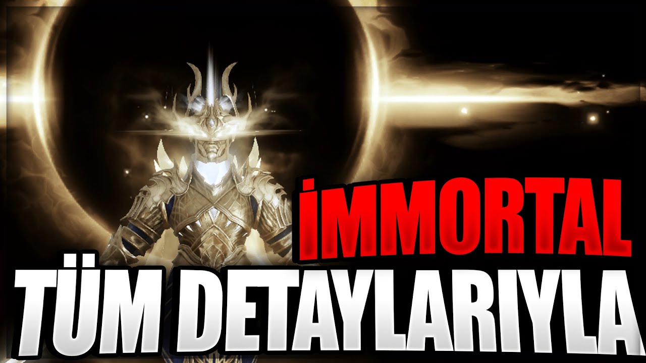 İMMORTAL NEDİR? NASIL OLUNUR? VİDEOYU İZLEYEN İMMORTAL OLUYOR!