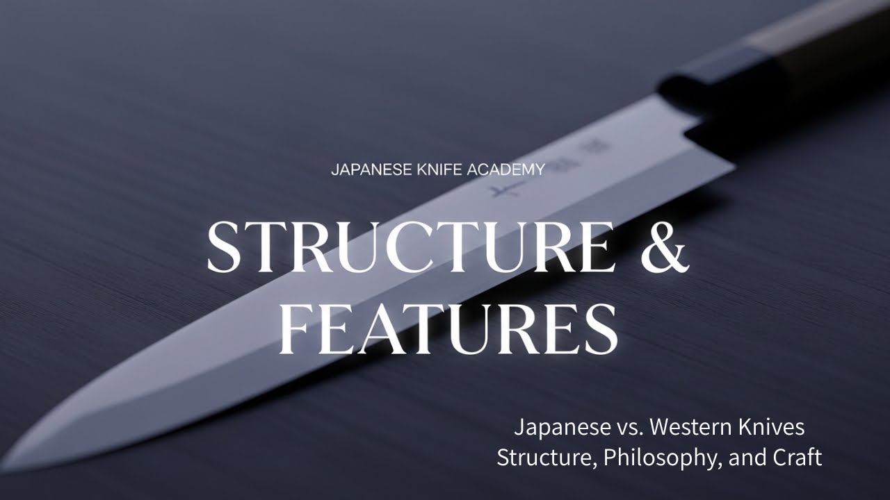Japanese vs. Western Knives: Structure, Philosophy, and Craft