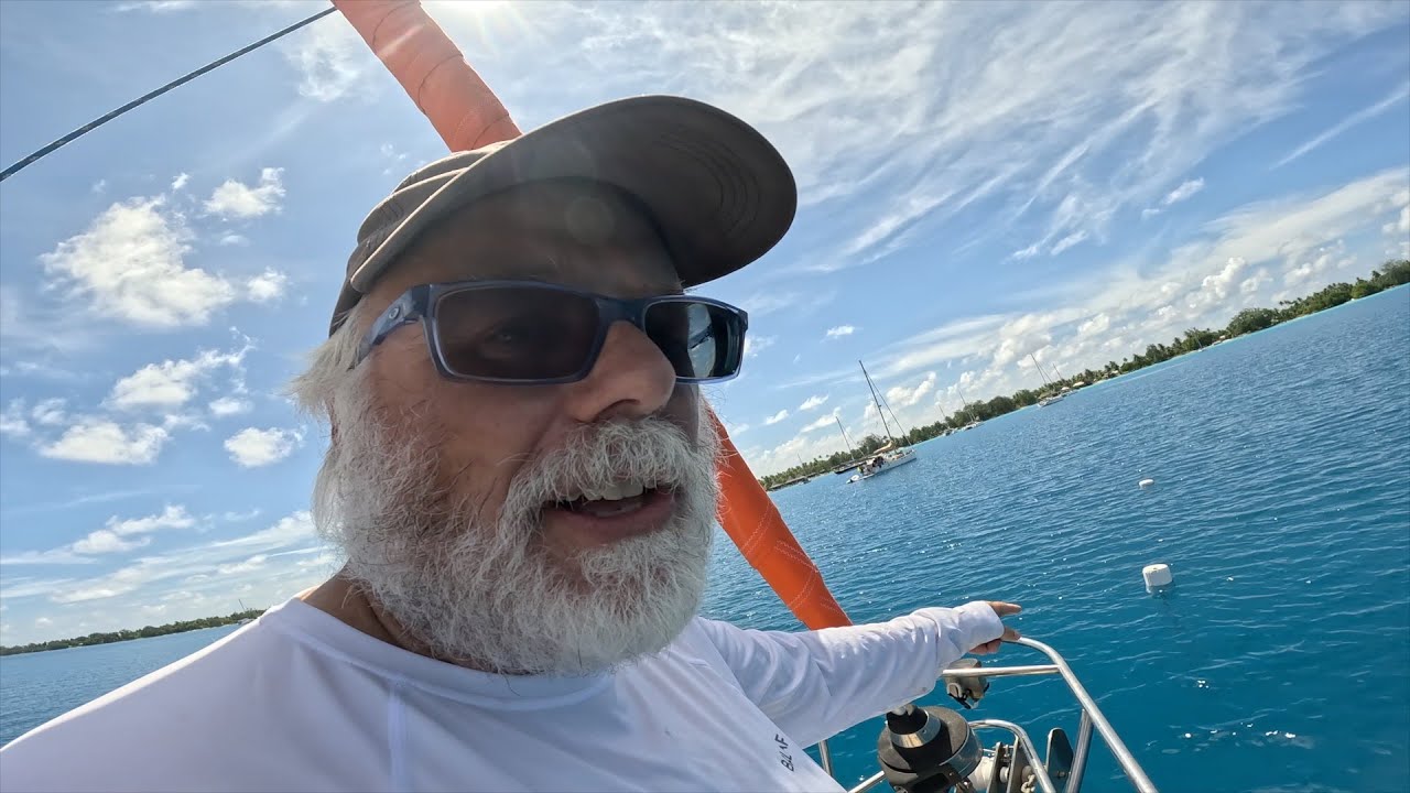 Sailing Single-Handed to Rangiroa, Tuamotus, French Polynesia from the Marquesas (April 2025)