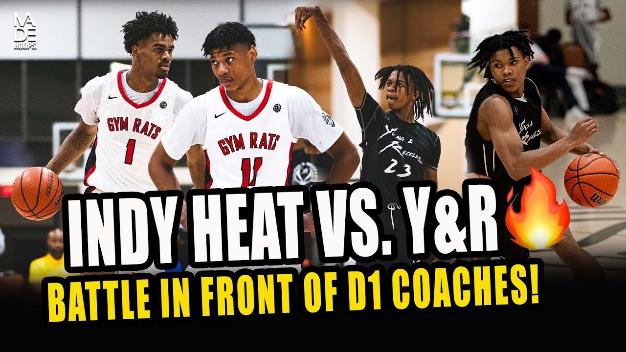 Indy Heat EYBL vs Young and Reckless Battle in front of D1 coaches at Augusta Live Session 1!🍿🔥