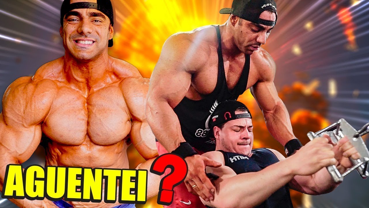 MOENDO COSTAS COM RAFAEL BRANDÃO | TREINO DE PRO💪