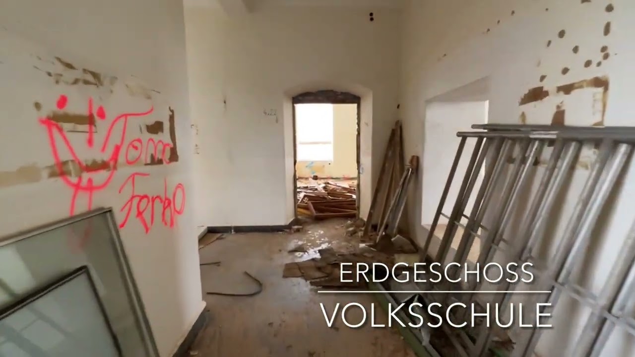 Schulsanierung - 1. Bauabschnitt - Sanierungsstand