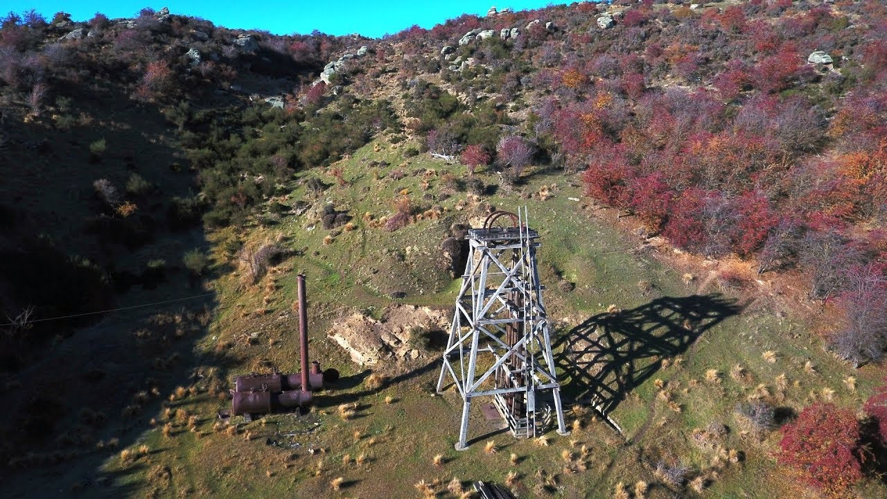 Abandoned Gold Mine in New Zealand