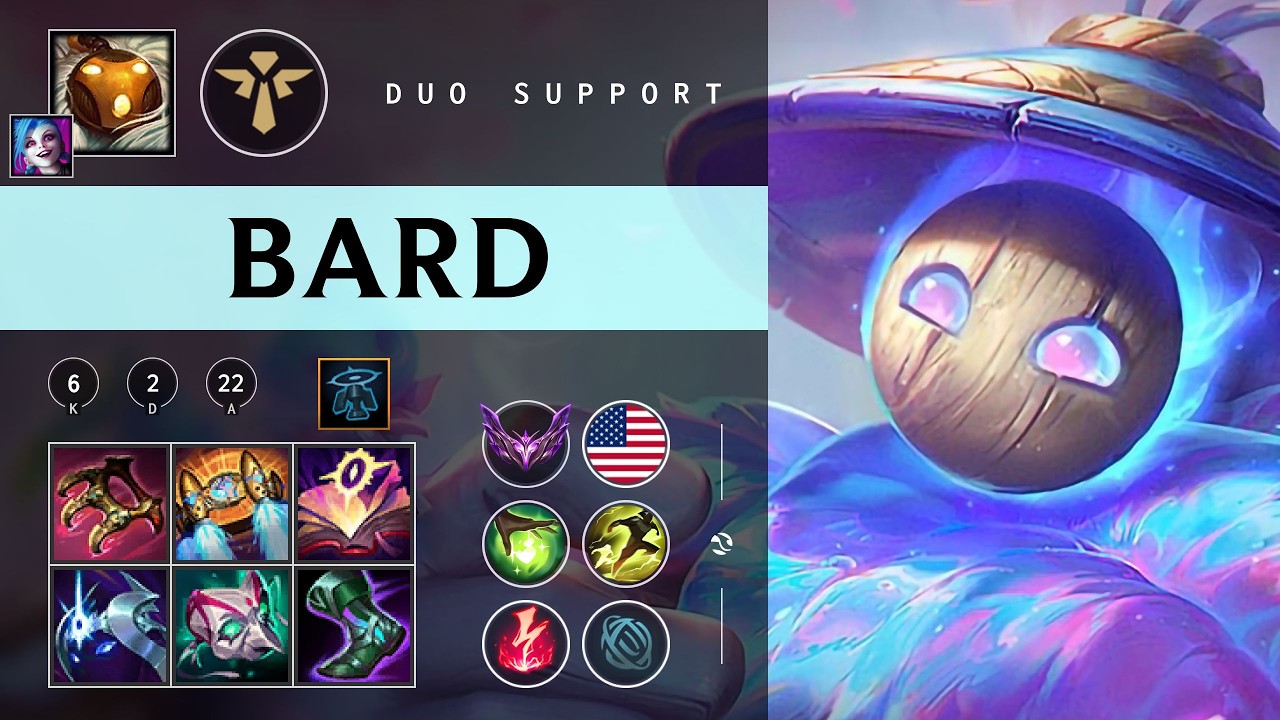Bard Support vs Rell - NA Master Patch 26.07