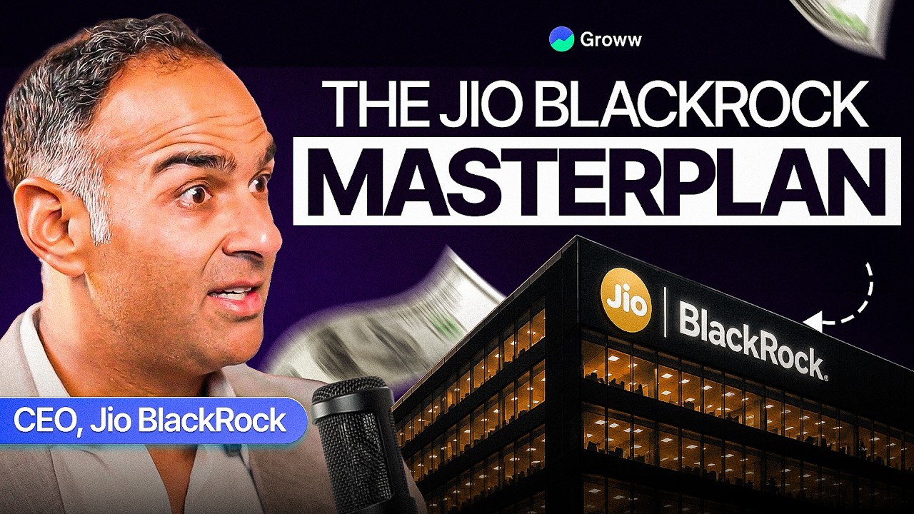 The Man Behind Jio BlackRock | Stock Market Outlook, 50-30-20 Wealth Rule & What's Next
