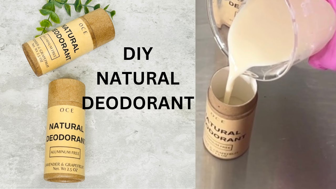 DIY Natural Deodorant Making (ALUMINUM FREE & ZERO BAKING SODA) #natural #skincare #diy