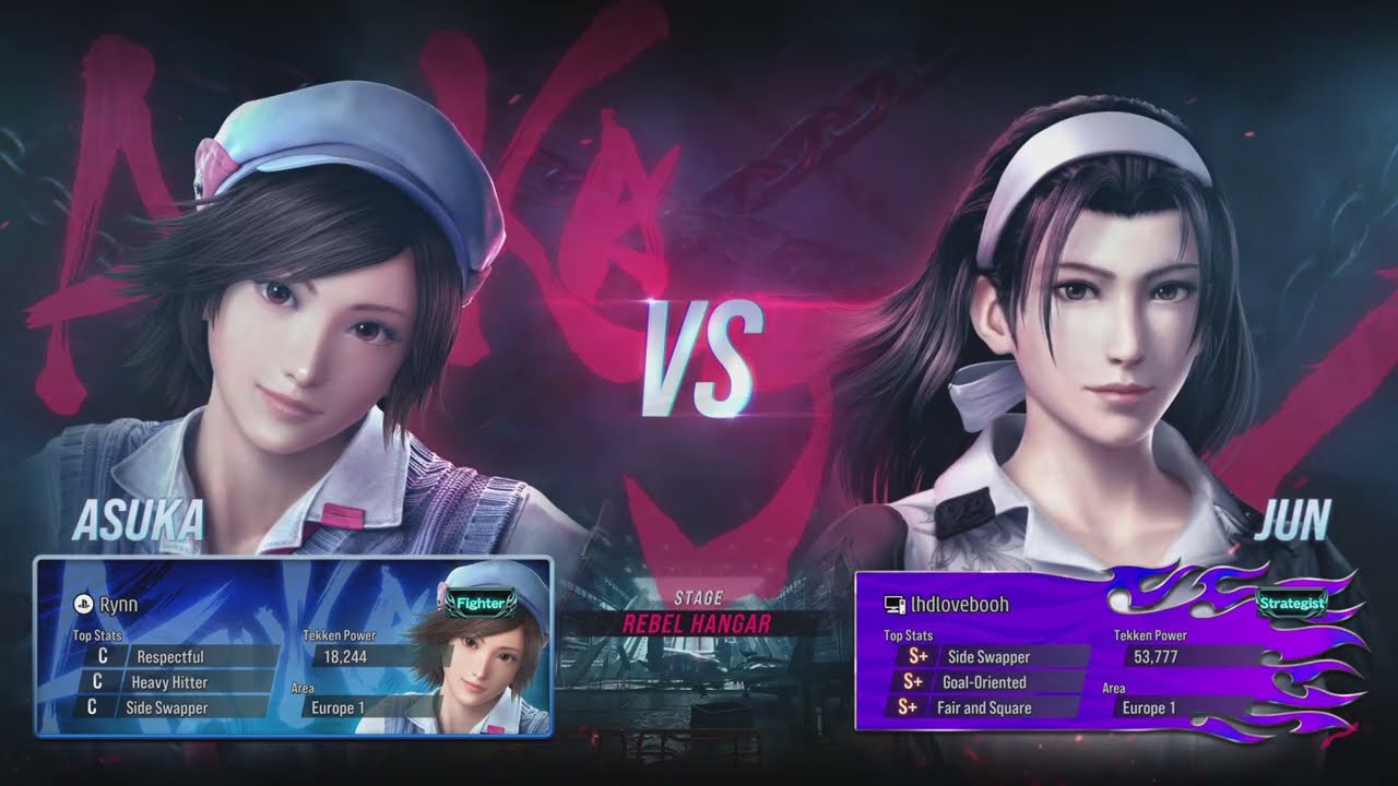 TEKKEN 8 CBT | Asuka vs Jun (FT2)