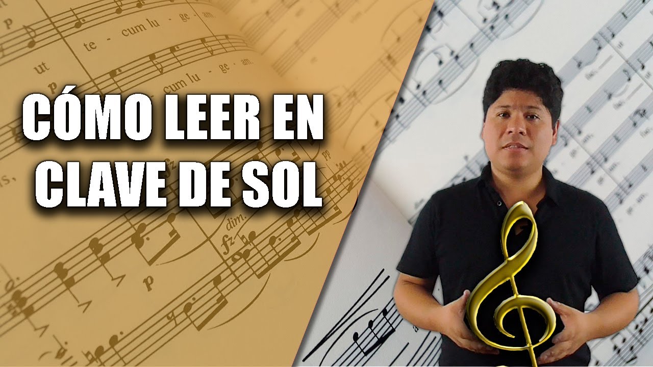 1. Aprender a leer en clave de Sol (clases de teoría musical)