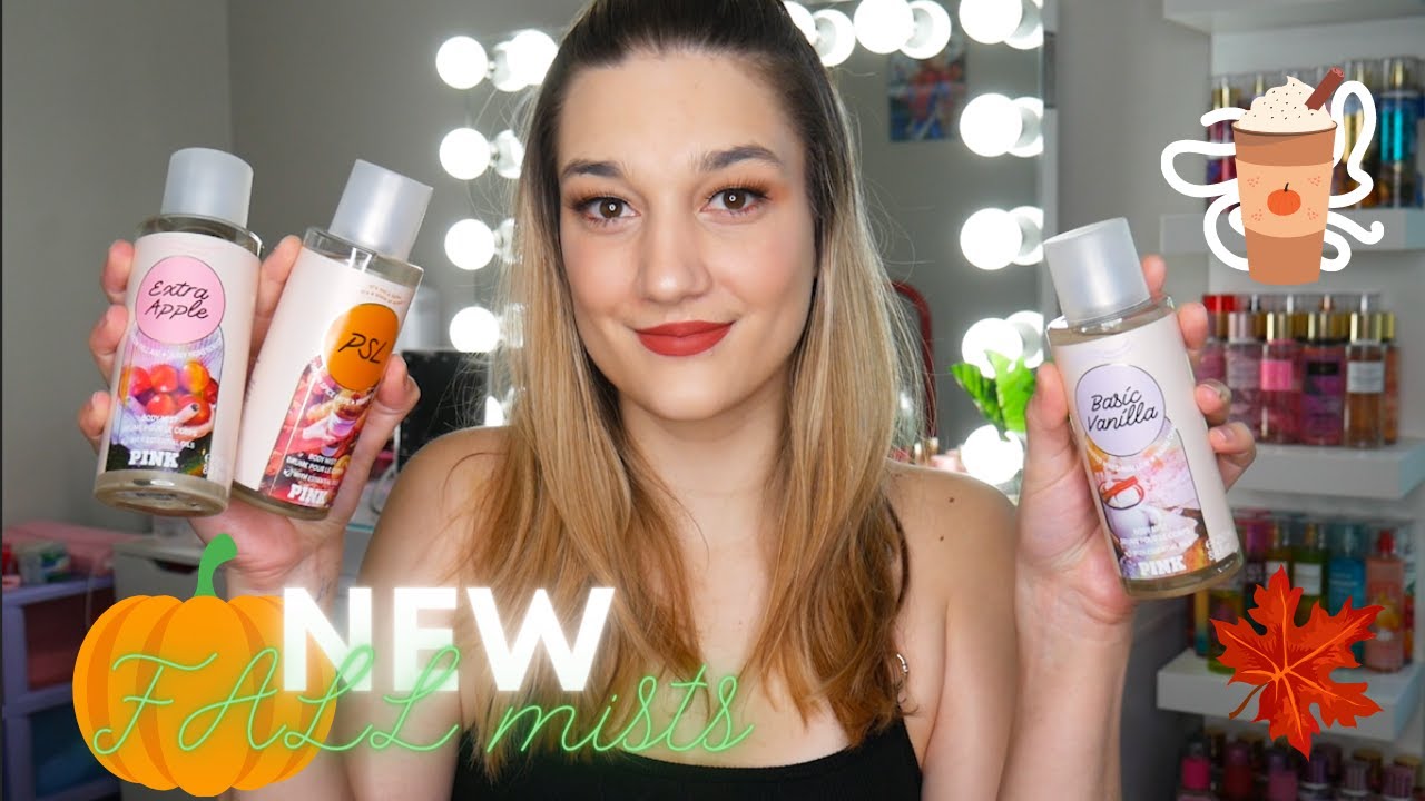 NEW Victoria's Secret PINK Fall Mists!