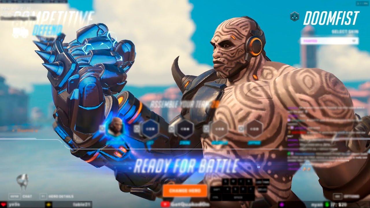 GETQUAKEDON DOOMFIST ONE TRICK - OVERWATCH 2 SEASON 10 TOP 500