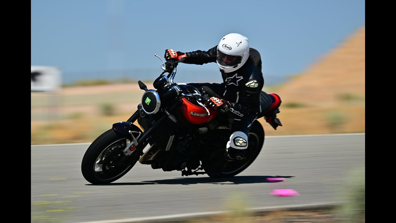 Kawasaki Z900RS Classic Track Day - Streets of Willow California