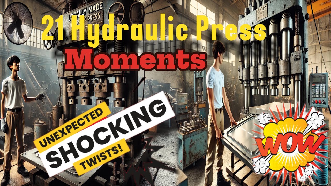 Hydraulic Press Machine incredible Top 21 Working Viral moments 😱Video&hellip;.