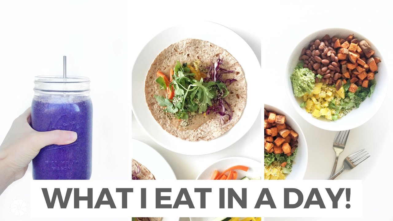 What I Eat In A Day #1 | Quick, Healthy & Plant-Based | Healthy Grocery Girl