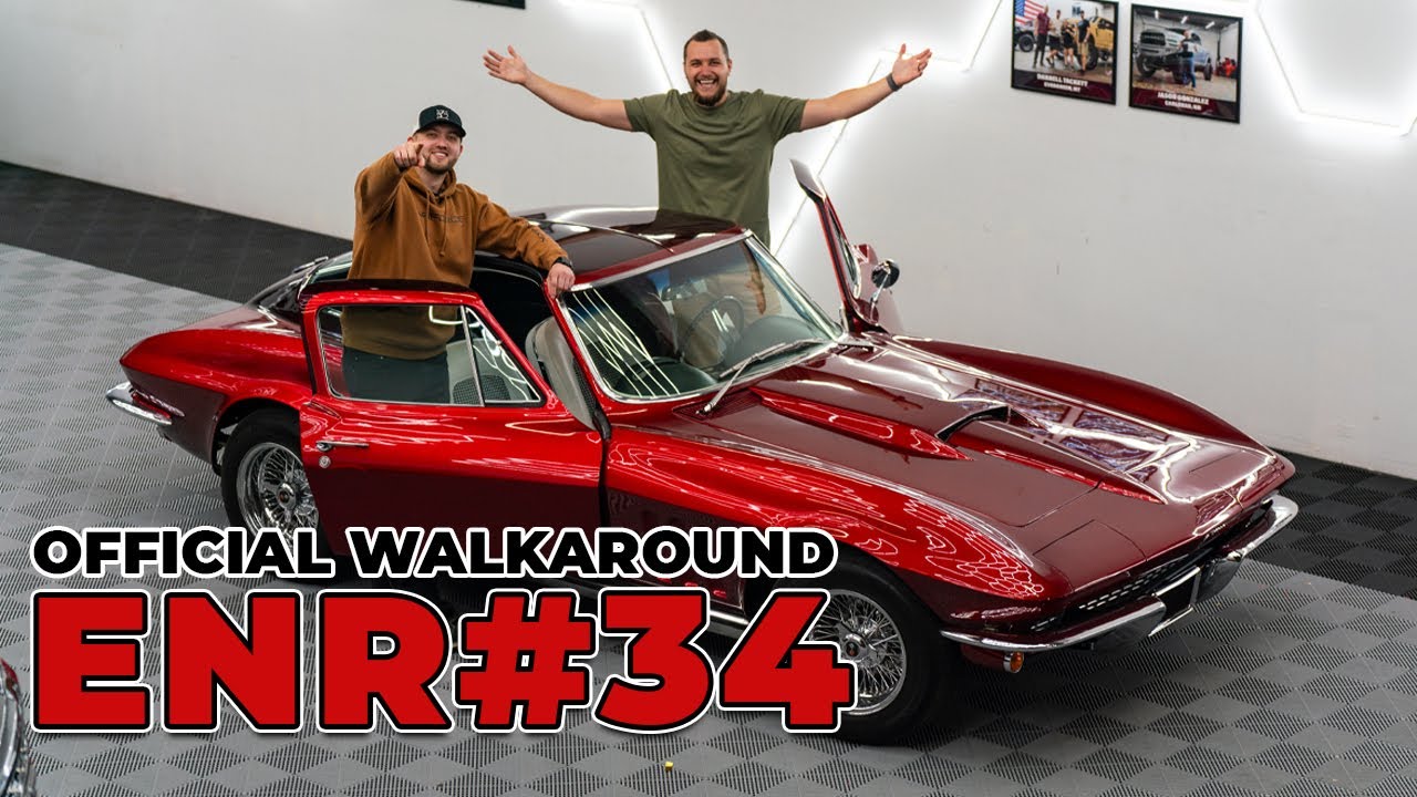 ENR#34 Full Walk Around - Classic 1965 Corvette Stingray  + $50,000 Giveaway