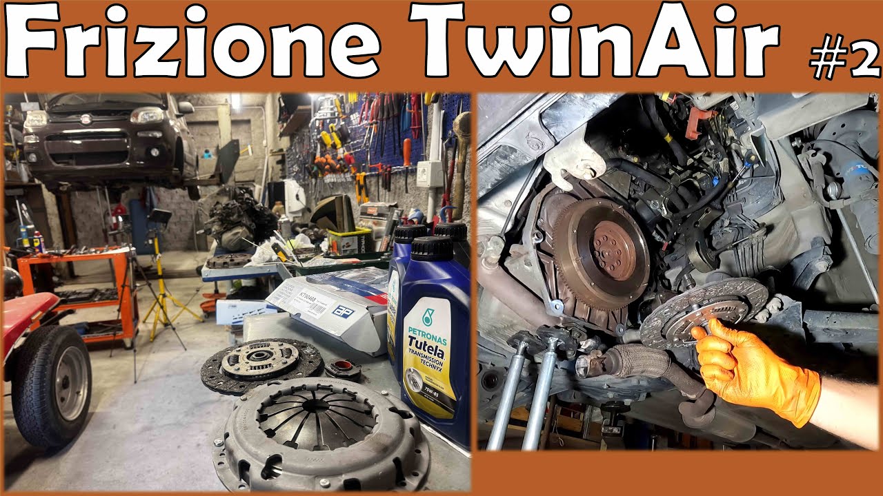 FRIZIONE NUOVA e RIMONTIAMO IL CAMBIO 😵 Sostituzione Kit Frizione FIAT PANDA 0.9 TWIN-AIR pt.2/2