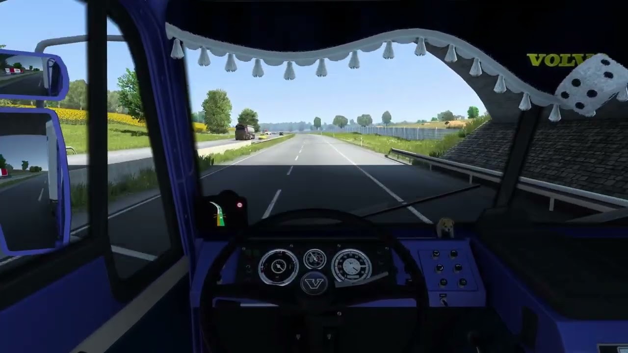 ETS 2 Volvo F88 - Kraków - Poznań (Promods 2.80)