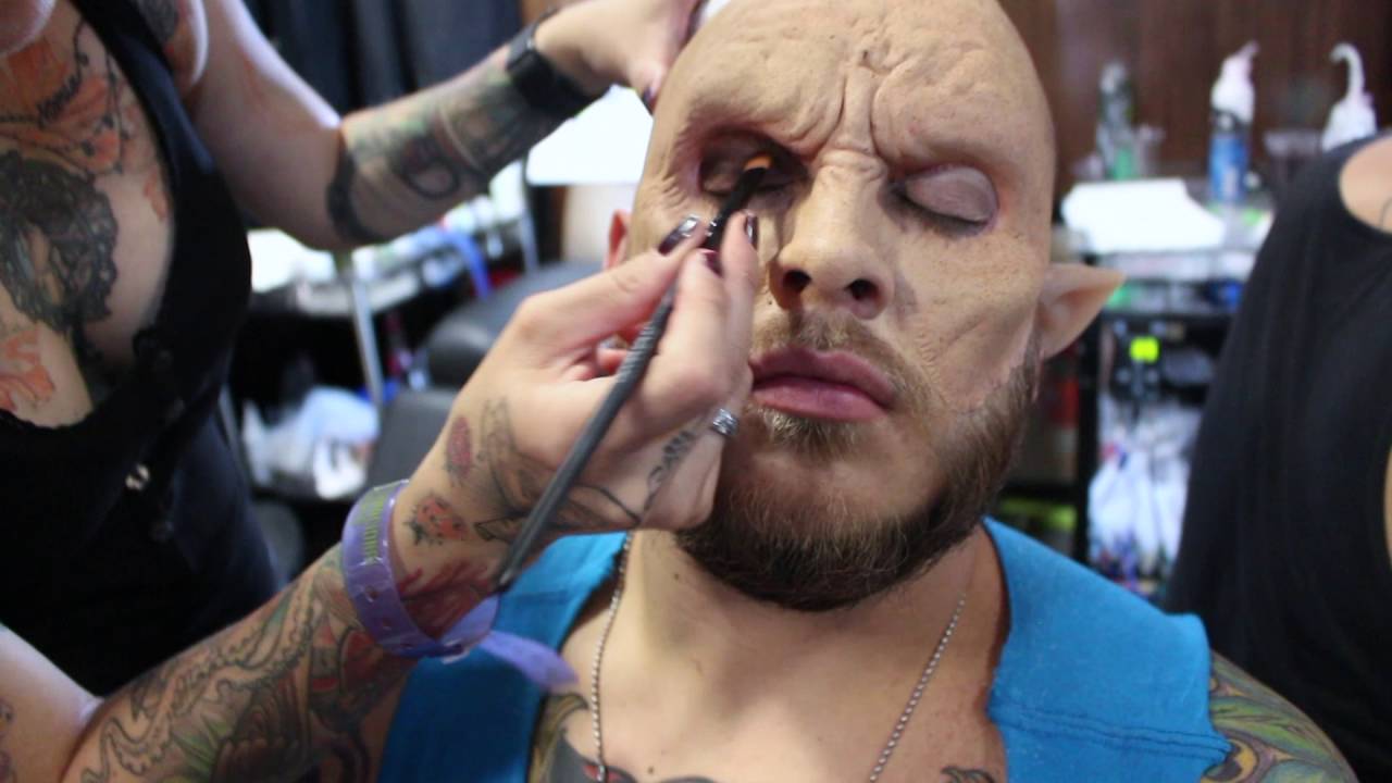 Warewolf MakeUp - Hombre lobo At Expotattoo Medellin 2016