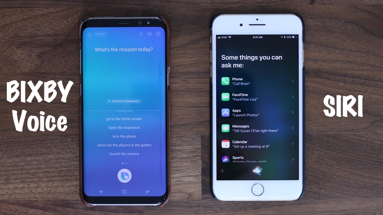 BIXBY Voice vs SIRI - Voice Assistant Comparison
