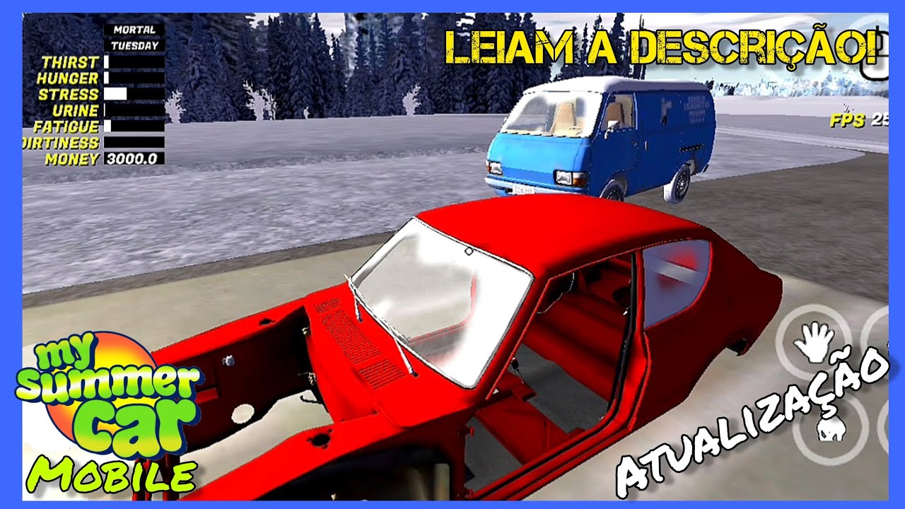 MY WINTER CAR MOBILE?? MY SATSUMA (port fan made). Créditos @GG_Games-p3f @Sr_Code22 