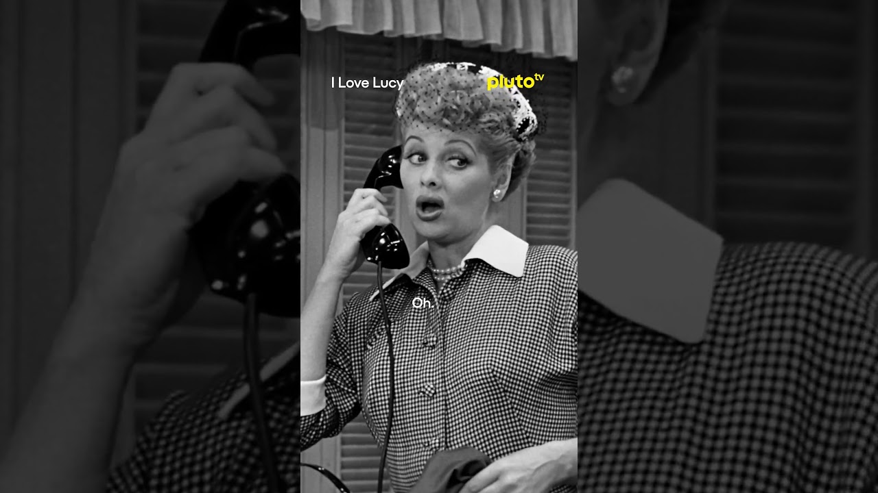 A rare Ricky and Lucy role swap. Stream #ILoveLucy for free on Pluto TV! #classic #blackandwhite