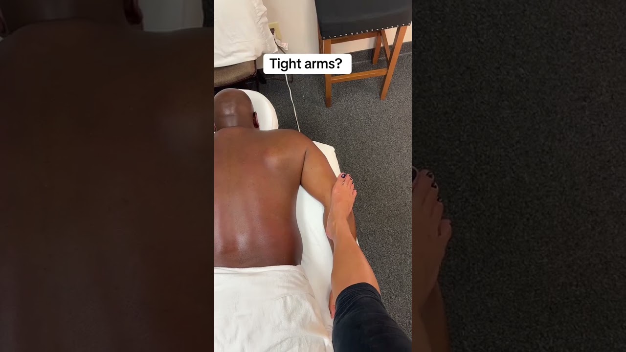 Ashiatsu Technique for Tight Arms | Deep Relief Massage 💆&zwj;♀️✨