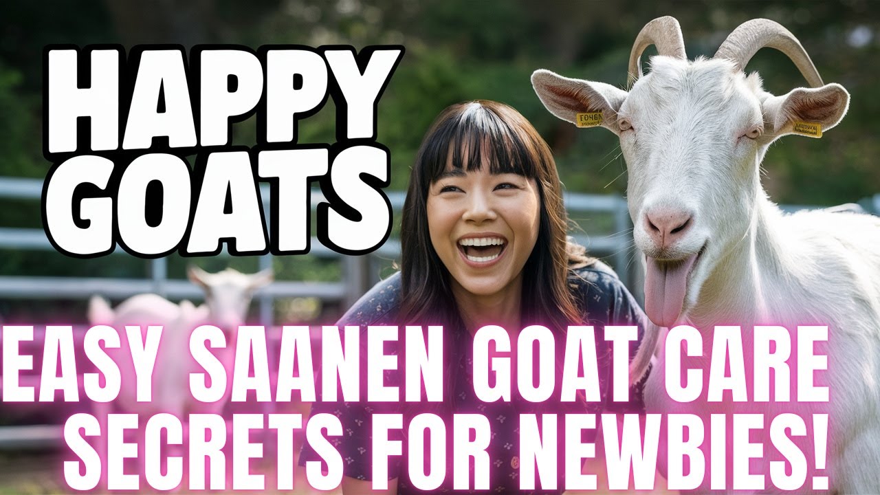 Easy Saanen GOAT Care Secrets for Newbies!
