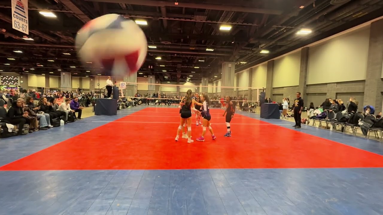 OWV 16U PURPLE VS BVA 16 N NICOLE SET 1