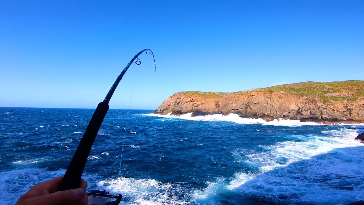 INCREDIBLE CLIFF EDGE CAMPING | Groper Catch and cook