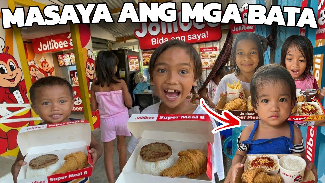 MARAMING BATA ANG NAPASAYA | JOLIBEE DISTRIBUTION SA MGA BATA | PAPAFRANZVLOG OFFICIAL 